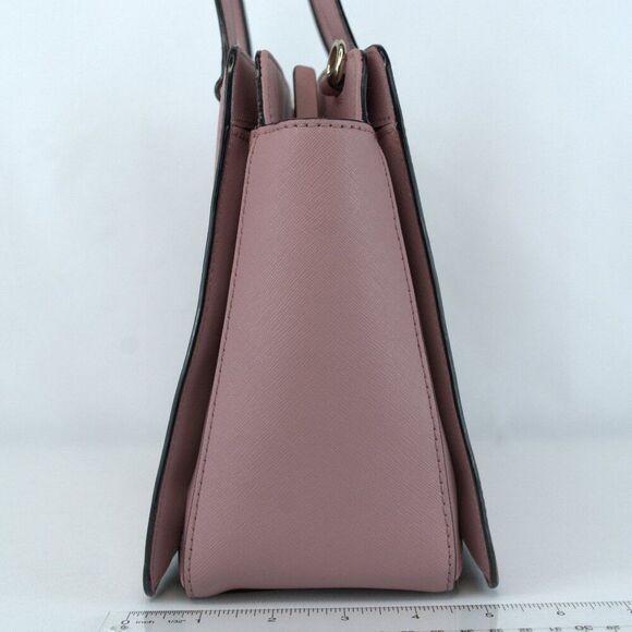 Kate Spade Mauve Satchel with Gold Accents - Picture 3 of 15